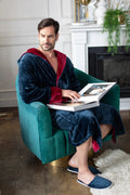 Men’s Robe with Hood – Ultra-Soft Plush Comfort for Everyday Use